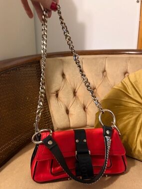 RARE Dior Hardcore Satin vintage mini bag!